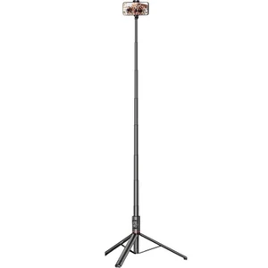 C10 Çok Amaçlı Tripod Kumandalı Selfie Çubuğu Siyah