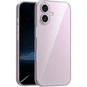 Apple iPhone 16 Kılıf Kamera Korumalı Silikon Şeffaf + Ekran Koruyucu