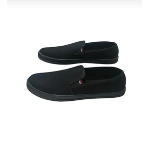 Çiğdem Kundura Siyah Keten Ayakkabı Siyah 40