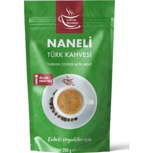 Kahve Tiryakisi Naneli Türk Kahvesi 200 gr Paket