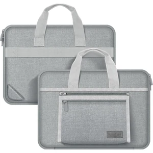 Novstrap Apple Macbook Air M2 M3 13.6 Inç A2681 A3113 ile Uyumlu Oxford Kumaş Çanta Kılıf Sleeve