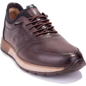 DMA08-1041BB Kahve Ortopedik Günlük Erkek Deri Ayakkabı