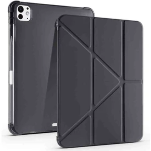 Apple iPad Pro 13 Inç M4 2024 Için Kılıf Pen Üçgen Kalem Bölmeli Case A2925 A2926 A3007