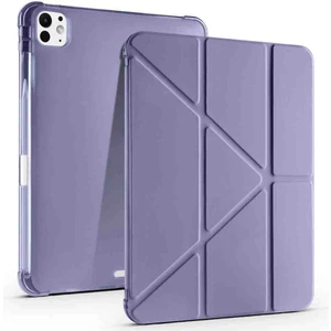 Apple iPad Pro 13 Inç M4 2024 Için Kılıf Pen Üçgen Kalem Bölmeli Case A2925 A2926 A3007