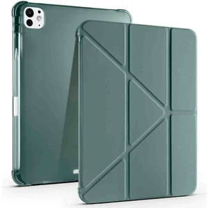 Apple iPad Pro 13 Inç M4 2024 Için Kılıf Pen Üçgen Kalem Bölmeli Case A2925 A2926 A3007