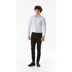 Fermuarlı Straight Jean Pantolon
