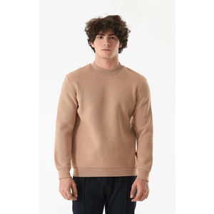 Basic Bisiklet Yaka Sweatshirt