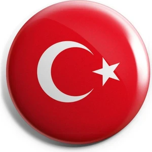 Major Selection Türk Bayrağı Iğneli Çanta Rozeti