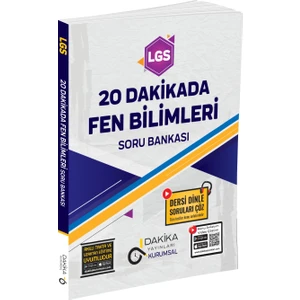 Dakika Yayınları Lgs 20 Dakikada Fen Bilimleri Soru Bankası