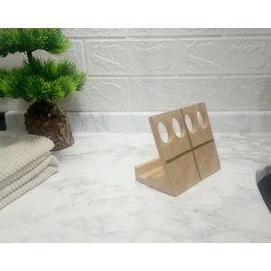 Altın Renkli Poliresin Diş Fırçalık