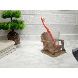 Diş Fırçalık Deniz Feneri Model Banyo Aksesuarı