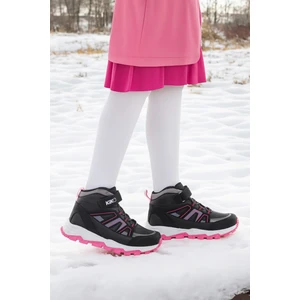 Kiko Kids Kcal Termo Taban Cırtlı Kız Çocuk Spor Bot Ayakkabı