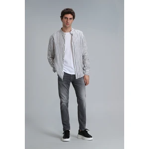 Frank Smart Jean Erkek Pantolon Regular Fit Koyu Gri