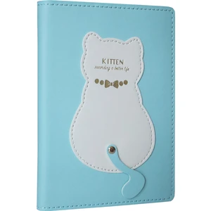 Victoria's Journals Geçmeli Kedili Defter A6 80 Gr. 192 Sayfa