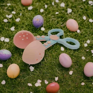 Handy Scoopers - Delikli Balon Makas ve Sıkıştırılabilir Maşa - Eğitici Oyuncak