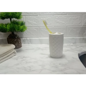 Diş Fırçalık Baklava Desenli Banyo Aksesuarı
