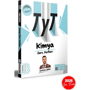 Benim Hocam Yayınları 2025 TYT Kimya Ders Notları