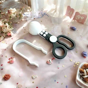 Handy Scoopers - Delikli Balon Makas ve Sıkıştırılabilir Maşa - Eğitici Oyuncak