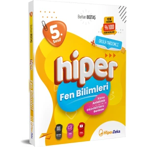 Hiper Zeka Yayınları  5. Sınıf Fen Bilimleri Konu Anlatımlı Soru Bankası