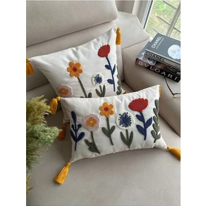 Bugi Home Collection Punch Nakışlı 2ADET Kırlent Kılıfı