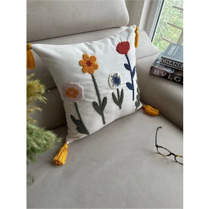 Bugi Home Collection Punch Nakışlı Kırlent Kılıfı