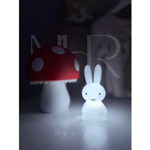 MHR Desing Miffy Tavşan Gece Lambası Küçük Boy 12  cm  Beyaz Işık