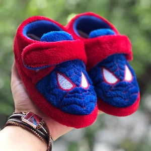 Çocuk Panduf,spiderman Figürlü Ev Ayakkabısı , Kreş Anaokulu Ayakkabısı