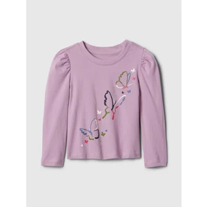 Kız Bebek Lila Mix & Match T-Shirt