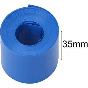 Hobi Mekatronik 35X0.10  18650 Batarya Pvc Shrink Kaplama MAKARON(50CM)