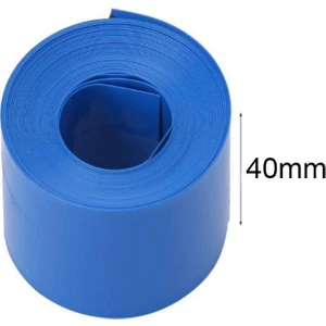 Hobi Mekatronik 40X0.10  18650 Batarya Pvc Shrink Kaplama MAKARON(100CM)