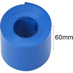 Hobi Mekatronik 60X0.10  18650 Batarya Pvc Shrink Kaplama MAKARON(100CM)