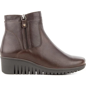 Londo 6 Nokta Anatomik Taban Hakiki Deri Kadın Bot