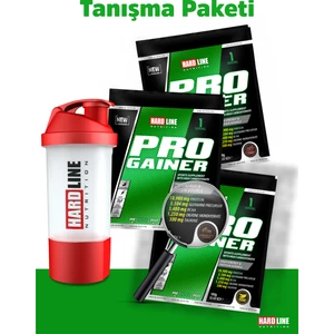 Progainer Tanışma Paketi - 3 Her Aromadan 1 Adet - Shaker Hediye