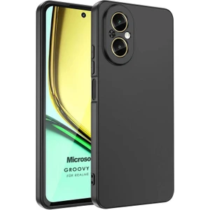 Realme 12 Lite Kılıf Groovy Soft Siyah