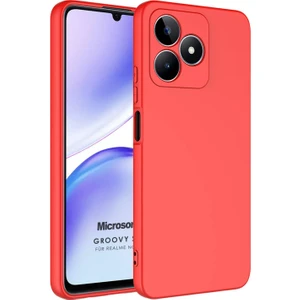 Realme Note 50 Kılıf Groovy Soft Kırmızı