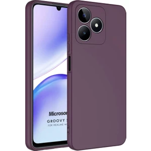 Realme Note 50 Kılıf Groovy Soft Mor