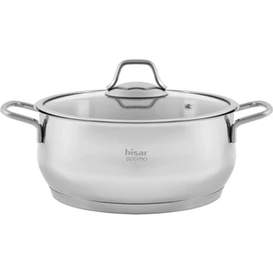 Optima Bergama Derin Çelik Tencere - Inox - 22 cm