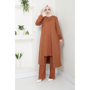 Kadın Giyim Abiye Moda Tesettür Takım Elbise 2757