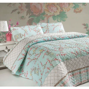 Kapitone Yatak Örtüsü Seti Tek Kişilik 160X220CM