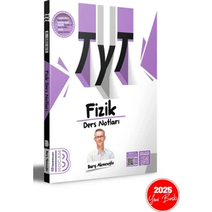 Benim Hocam Yayınları 2025 TYT Fizik Ders Notları
