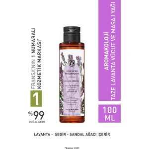 Yves Rocher Taze Lavanta Vücut ve Masaj Yağı-Aromakoloji- Vegan-100ml