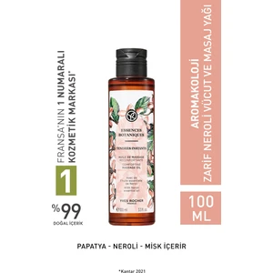 Yves Rocher Zarif Neroli Vücut ve Masaj Yağı-Aromakoloji-Vegan-100ml