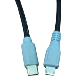 1 Metre Micro USB To Type C- Type C To Micro USB Kablo