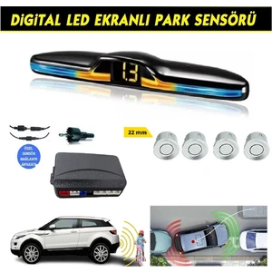 Guard Park Sensörü Yeni Nesil Renk Değiştiren LED Ekranlı Sesli Gri (22MM)