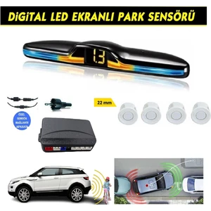 Guard Park Sensörü Yeni Nesil Renk Değiştiren LED Ekranlı Sesli Beyaz (22MM)
