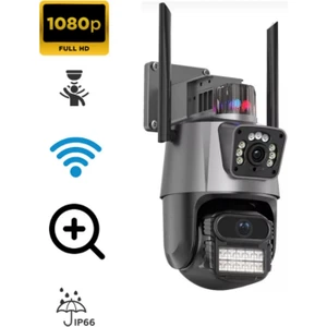 Blm-61 Full Hd 1080P IP66 Wifi Akıllı Hareket Sensörlü Takip 4x Zoom Su Geçirmez Ip Kamera BLM61