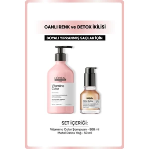 L'Oréal Professionnel Boyalı Yıpranmış Saçlar Için Canlı Renk ve Detox Ikilisi