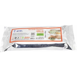 Seramik Hamuru Doğal Kil 500 gr - BEYAZ