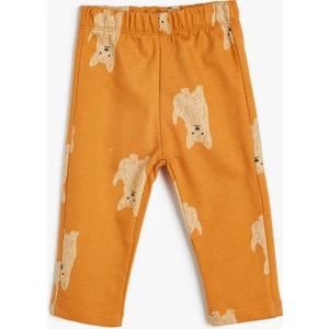 Basic Jogger Eşofman Altı Beli Lastikli Dokulu Pamuklu