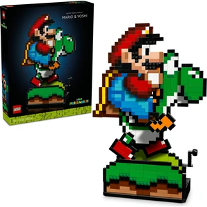 LEGO® Super Mario™ Super Mario World™: Mario ve Yoshi 71438 - Yetişkinler için Koleksiyonluk Yaratıcı Yapım Seti (1215 Pr)